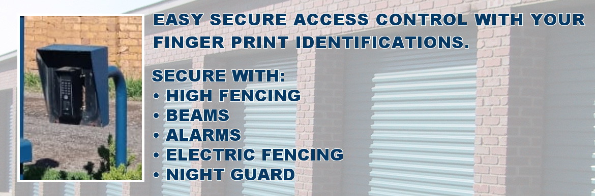 Easy secure access control with your finger print indentifications